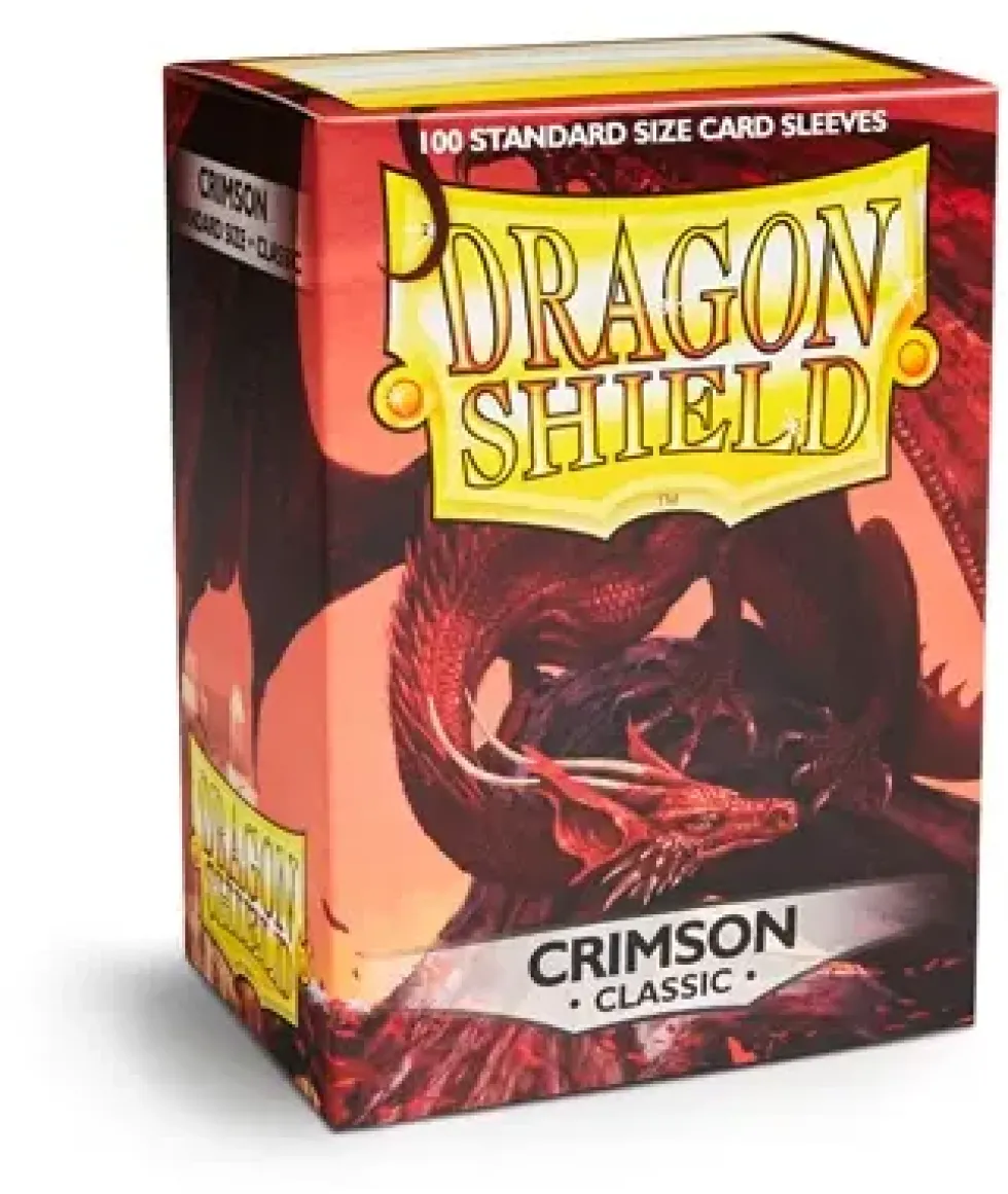 Dragon Shield: Classic Crimson (63 x 88 mm) - 100 st