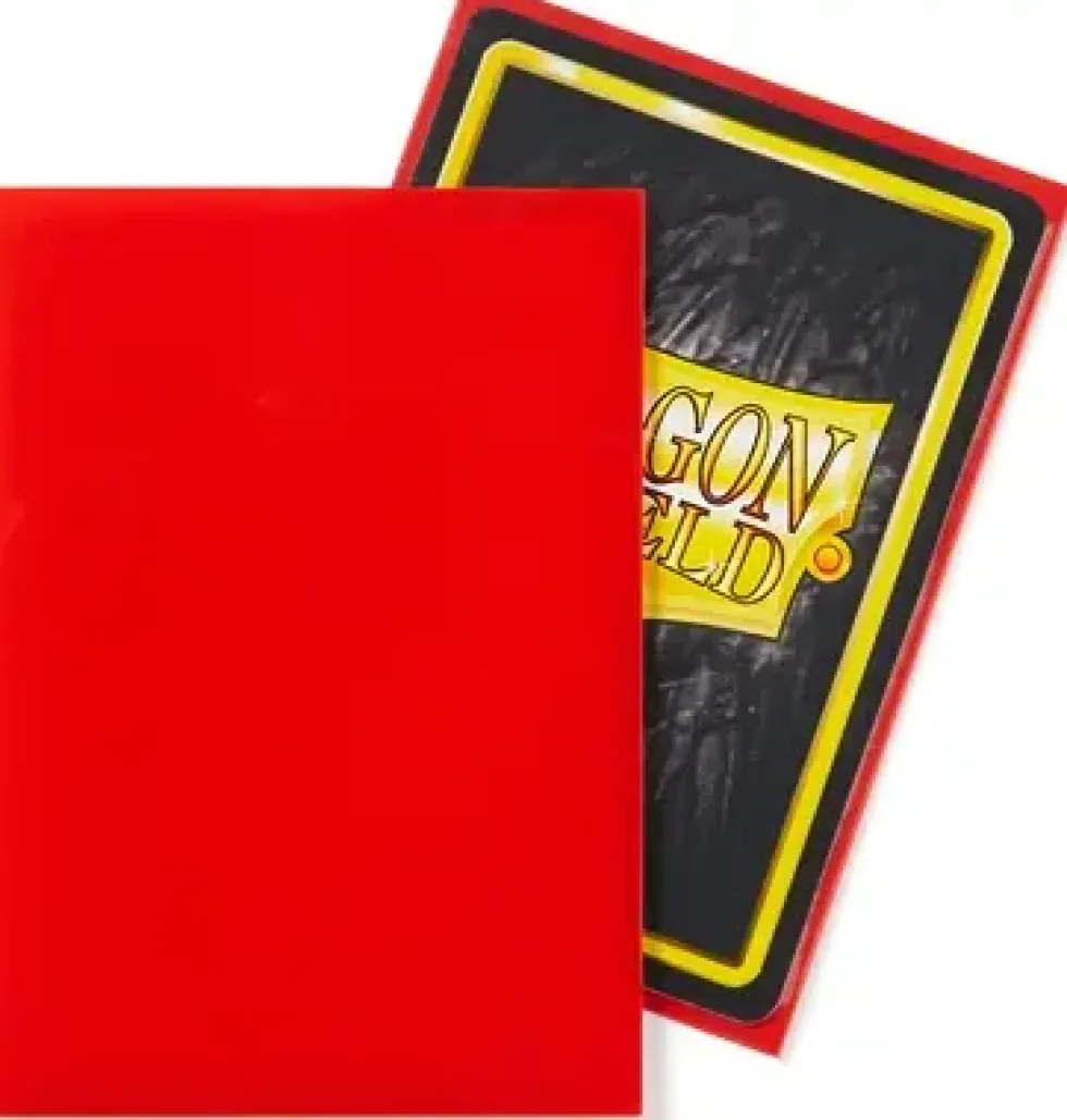 Dragon Shield: Classic Crimson (63 x 88 mm) - 100 st