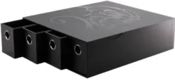 Dragon Shield: 4 Horizontal Fortress Card Drawers - Black