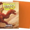 Dragon Shield: Matte Amber (63 x 88 mm) - 100 st