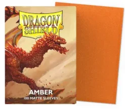 Dragon Shield: Matte Amber (63 x 88 mm) - 100 st