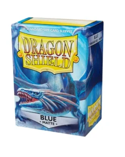 Dragon Shield: Matte Blue (63 x 88 mm) - 100 st