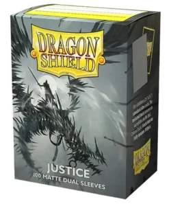 Dragon Shield: Matte Dual Justice (63 x 88 mm) - 100 st