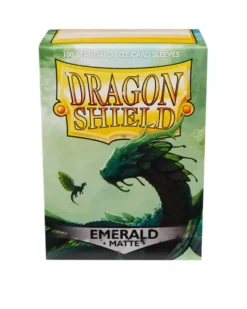 Dragon Shield: Matte Emerald (63 x 88 mm) - 100 st