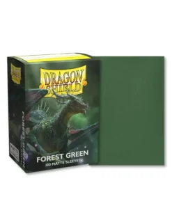Dragon Shield: Matte Forest Green (63 x 88 mm) - 100 st