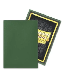 Dragon Shield: Matte Forest Green (63 x 88 mm) - 100 st