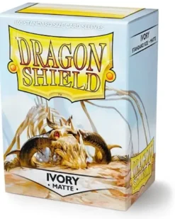 Dragon Shield: Matte Ivory (63 x 88 mm) - 100 st