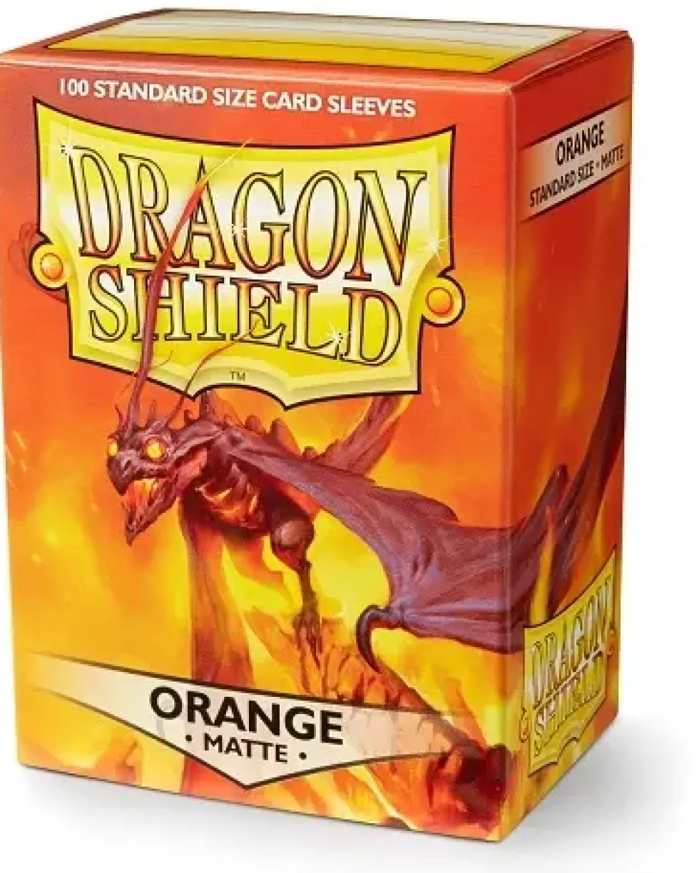 Dragon Shield: Matte Orange (63 x 88 mm) - 100 st