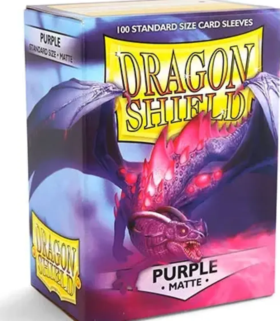Dragon Shield: Matte Purple (63 x 88 mm) - 100 st
