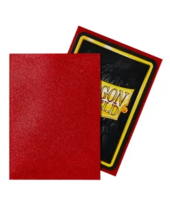 Dragon Shield: Matte Ruby (63 x 88 mm) - 100 st