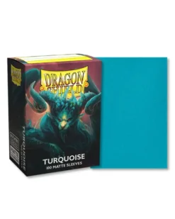Dragon Shield: Matte Turquoise (63 x 88 mm) - 100 st