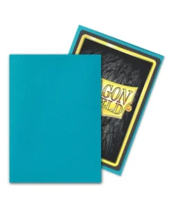 Dragon Shield: Matte Turquoise (63 x 88 mm) - 100 st