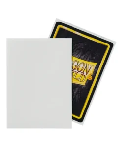 Dragon Shield: Matte White (63 x 88 mm) - 100 st