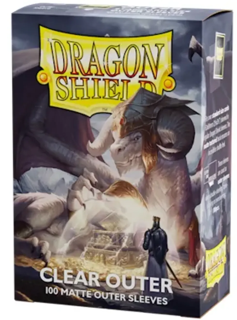 Dragon Shield: Outer Sleeves - Matte Clear (63 x 88 mm) - 100 st