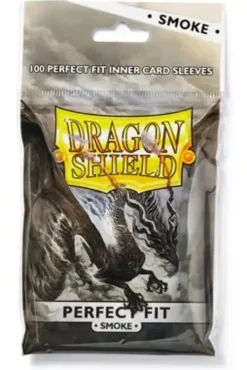 Dragon Shield: (63 x 88 mm) Perfect Fit Sleeves - Smoke 100st