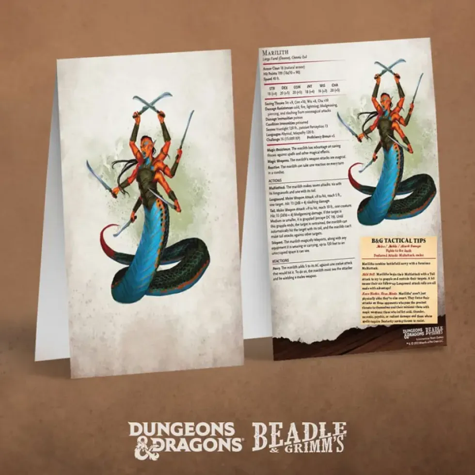 Dungeons & Dragons: Encounter Cards - Challenge Rating 7+ (Pack 1)