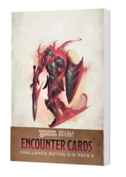 Dungeons & Dragons: Encounter Cards Challenge Rating 0-6 (Pack 2)
