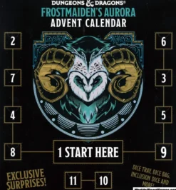 Dungeons & Dragons: Frostmaiden's Aurora Advent Calendar