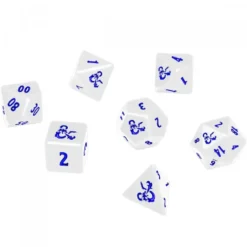Dungeons & Dragons 5th: Icewind Dale - Heavy Metal RPG Dice Set (7)