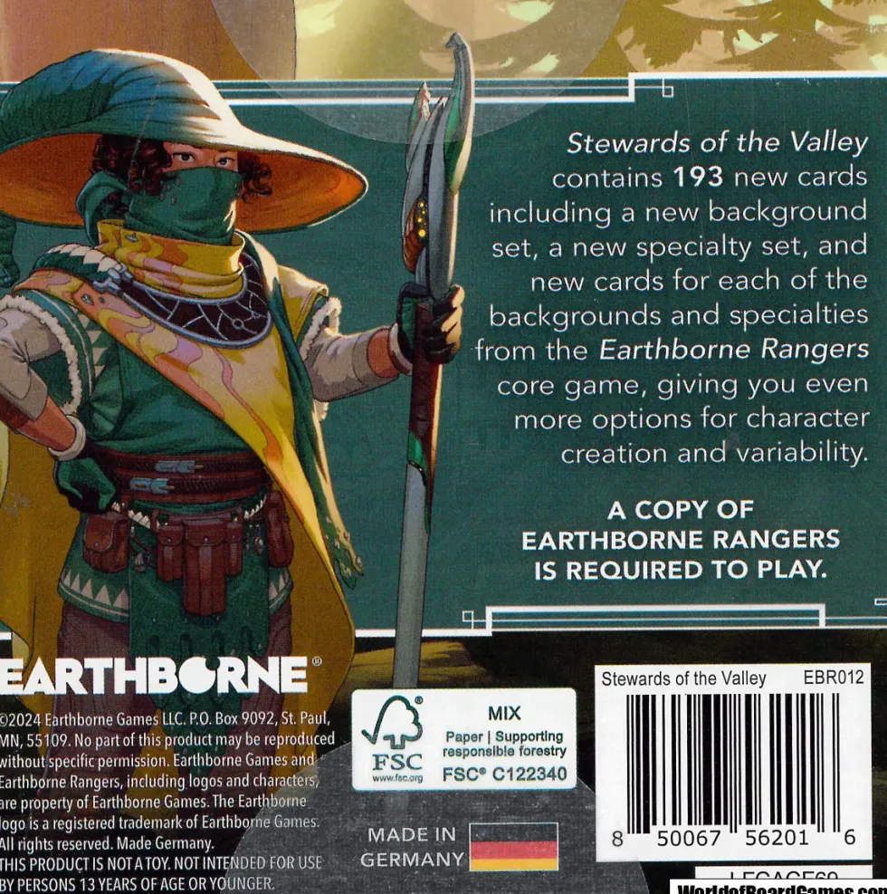 Earthborne Rangers: Stewards of the Valley (Exp.)