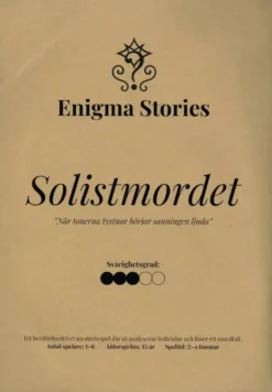 Enigma Stories: Solistmordet