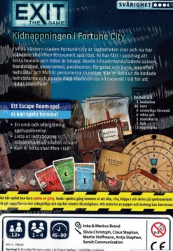 Exit: The Game - Kidnappningen i Fortune City (SVE)