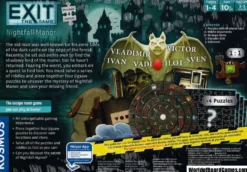 Exit: The Game + Puzzle - Nightfall Manor