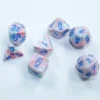 Festive Mini-Polyhedral Pop Art/Blue
