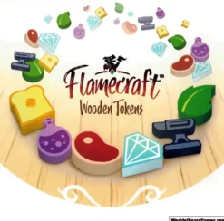 Flamecraft: Wooden Tokens (Exp.)