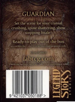 Flesh and Blood TCG: History Pack 1 Blitz Deck - Bravo