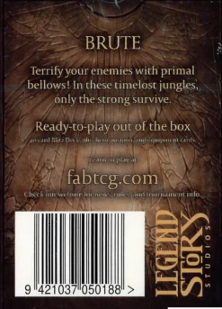 Flesh and Blood TCG: History Pack 1 Blitz Deck - Rhinar