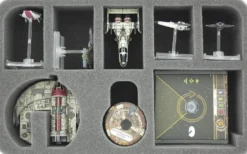 Foam Tray for Star Wars X-WING Punishing One, 5 Ships and Accessories