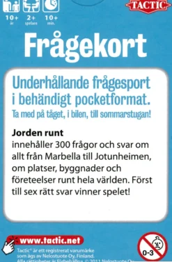 Frågekort: Jorden runt