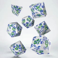 Full Art Dice Set: Porcelain