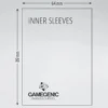 GameGenic: INNER Sleeves - Clear (64 x 89 mm) - 100 st