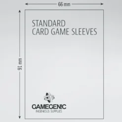 GameGenic: MATTE Board Game Sleeves - Standard Card Game (66 x 91 mm) - 50 st