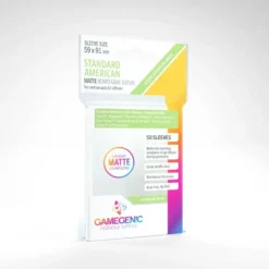 GameGenic: MATTE Board Game Sleeves - Standard American (59 x 91 mm) - 50 st