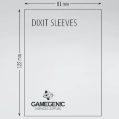 GameGenic: MATTE Board Game Sleeves - Dixit / Mysterium (81 x 122 mm) - 90 st