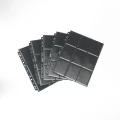 GameGenic: 18-Pocket Pages - Black (Side-Loading) 10st