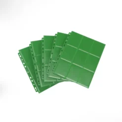 GameGenic: 18-Pocket Pages DISPLAY - Green (Side-Loading) 50st