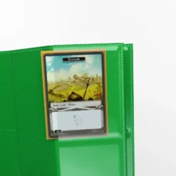 GameGenic: 18-Pocket Pages DISPLAY - Green (Side-Loading) 50st