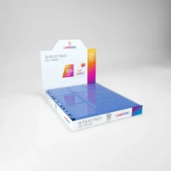 GameGenic: 18-Pocket Pages DISPLAY - Blue (Side-Loading) 50st