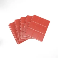 GameGenic: 18-Pocket Pages - Red (Side-Loading) 10st