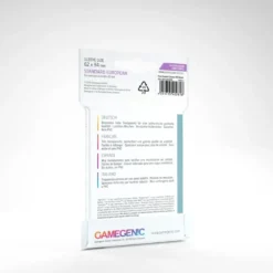 GameGenic: PRIME Board Game Sleeves - Standard European (62 x 94 mm) - 50 st