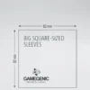 GameGenic: PRIME Board Game Sleeves - Big Square (82 x 82 mm) - 50 st