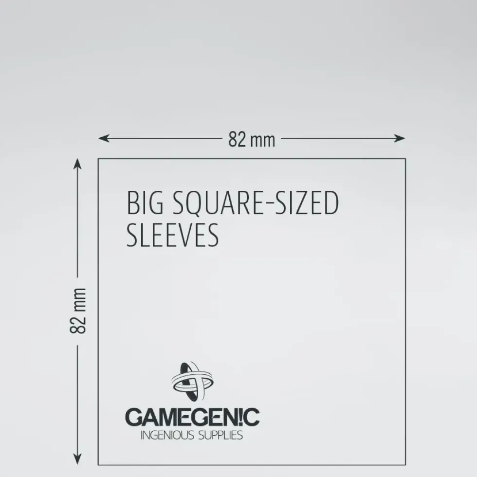 GameGenic: PRIME Board Game Sleeves - Big Square (82 x 82 mm) - 50 st