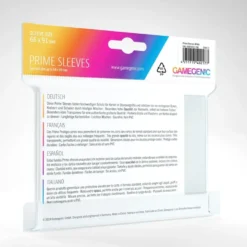 GameGenic: PRIME Sleeves - White (66 x 91 mm) - 100 st