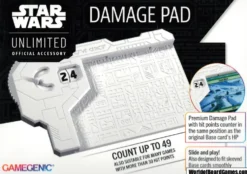 Gamegenic - Star Wars: Unlimited Damage Pad - White