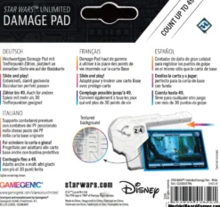 Gamegenic - Star Wars: Unlimited Damage Pad - White