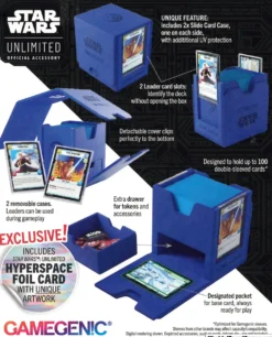 Gamegenic - Star Wars: Unlimited Twin Suns Deck Pod - Blue